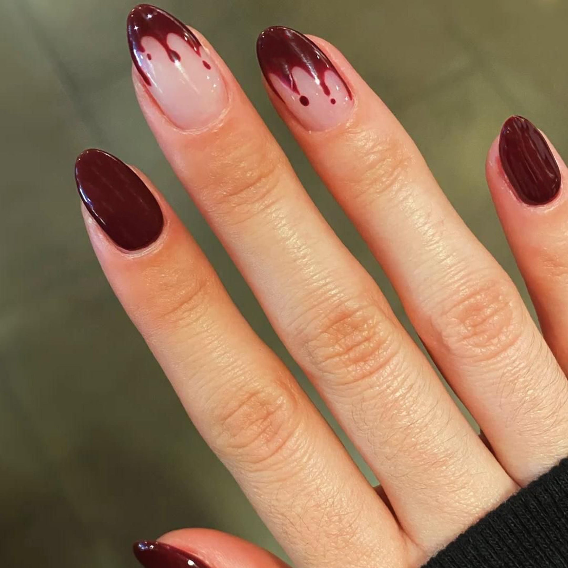 Halloween Press-On Nails – front view