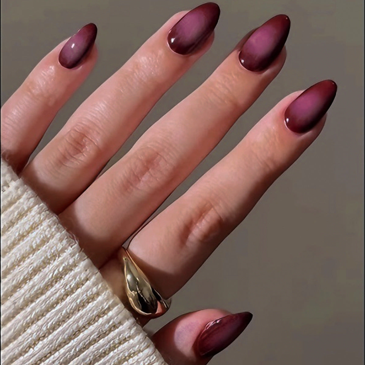Ombre Gradient Ombre Nails, 24 Pieces – front view