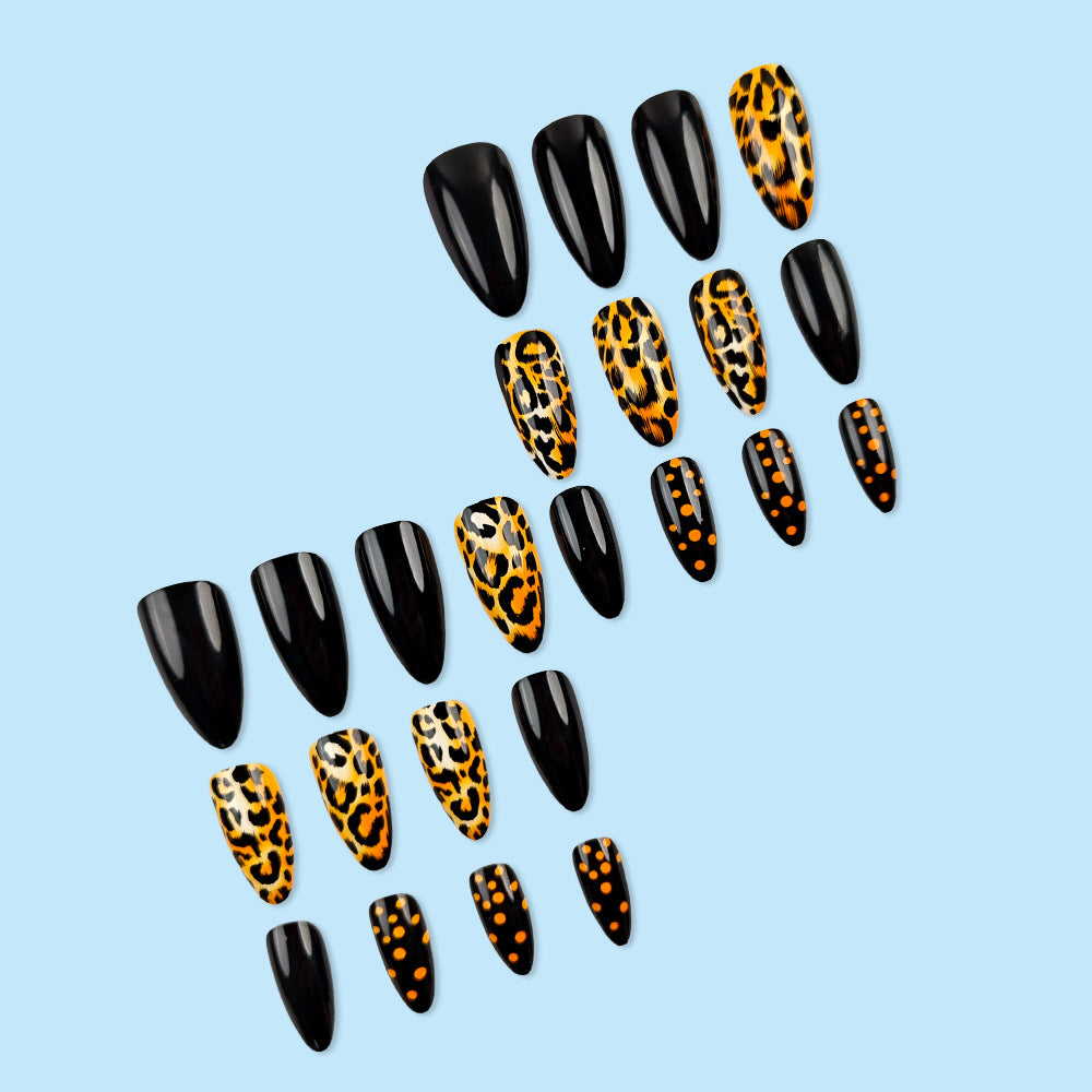 Water Drop & Y2K Press-On Nail Set (24 Pieces) on hand