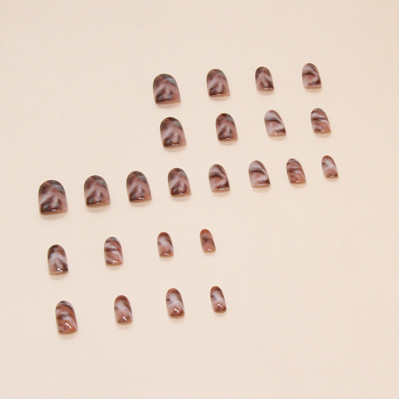 Blossom Ombre Nails, Short Oval, 24 Pieces on hand