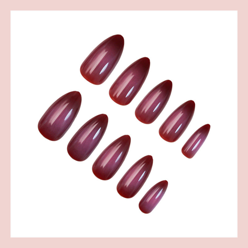 Ombre Gradient Ombre Nails, 24 Pieces – side angle