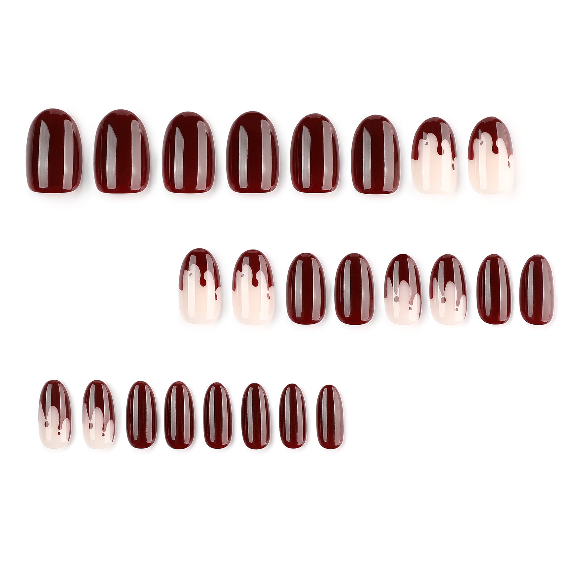 Halloween Press-On Nails – close-up detail
